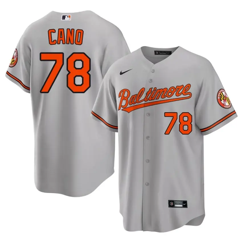 #78 Yennier Cano The Birds Men 2026 Jersey - Gray